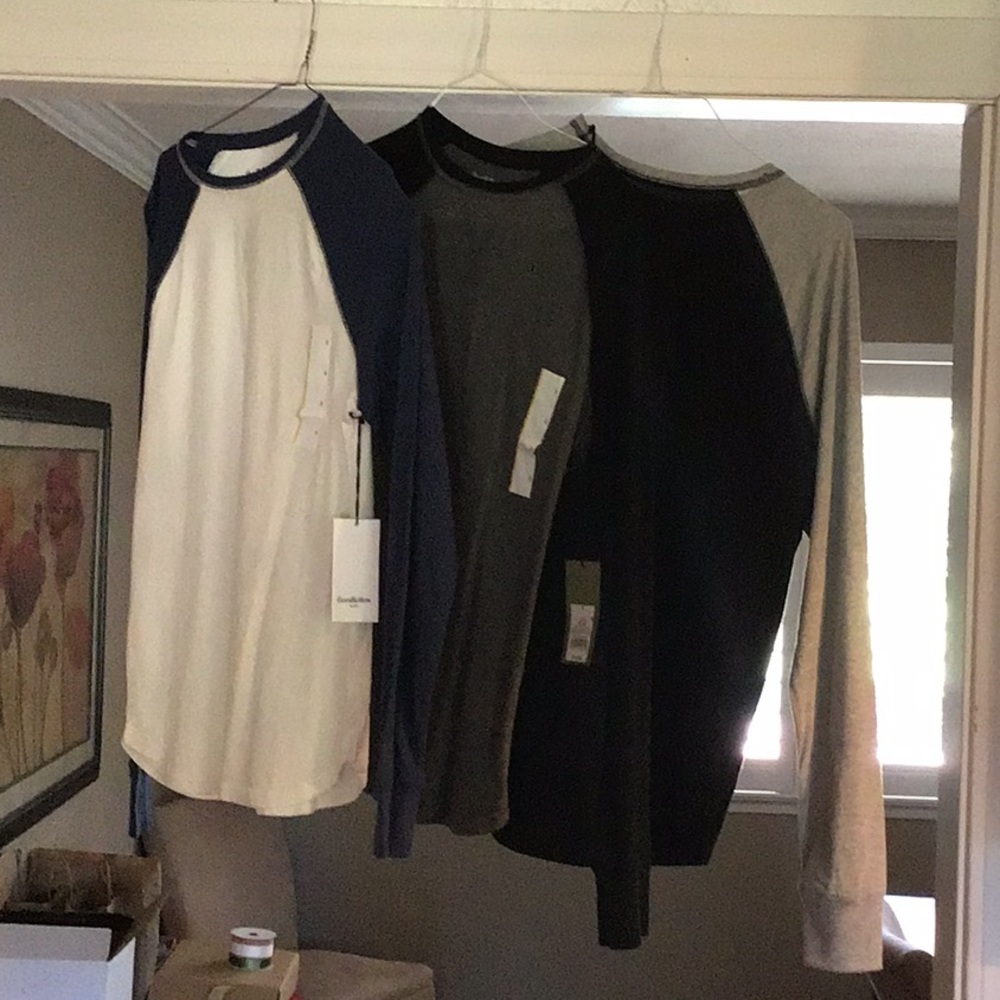 3 baseball tees